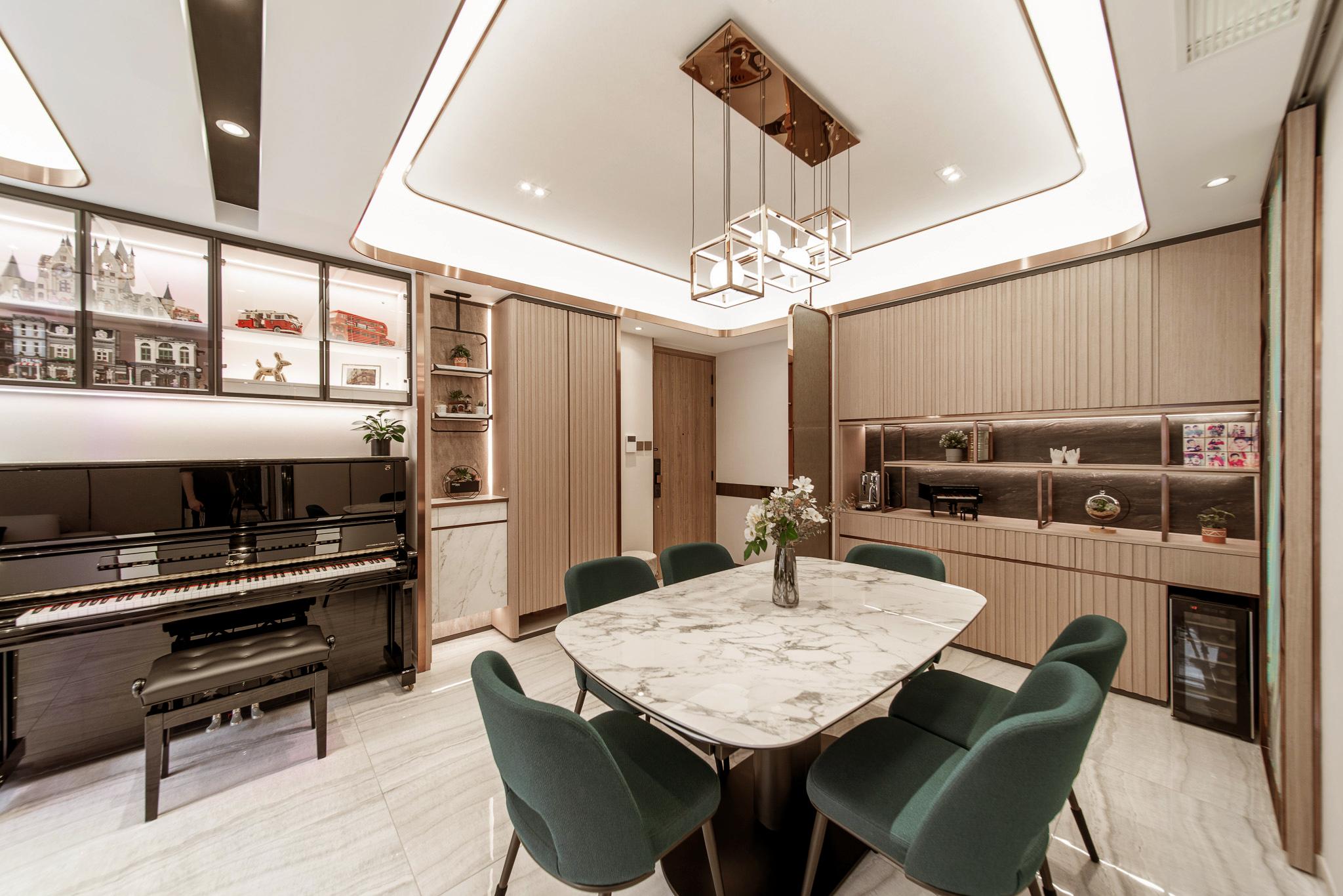 Best Interior Designers in Bangalore - Modern Living Room Design by iTop Interior