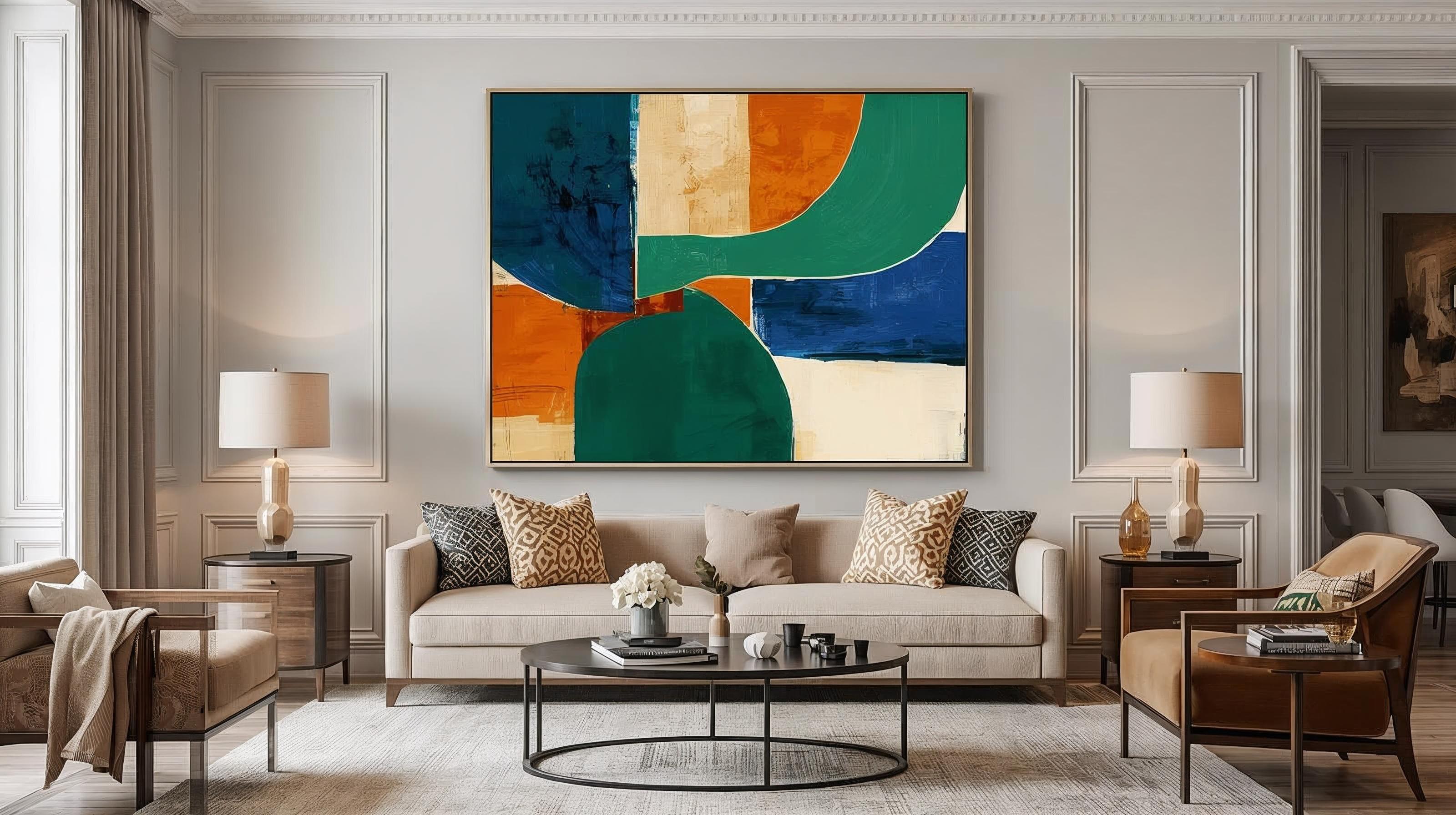 Creative Wall Art Ideas to Elevate Your Space. Interior design idea