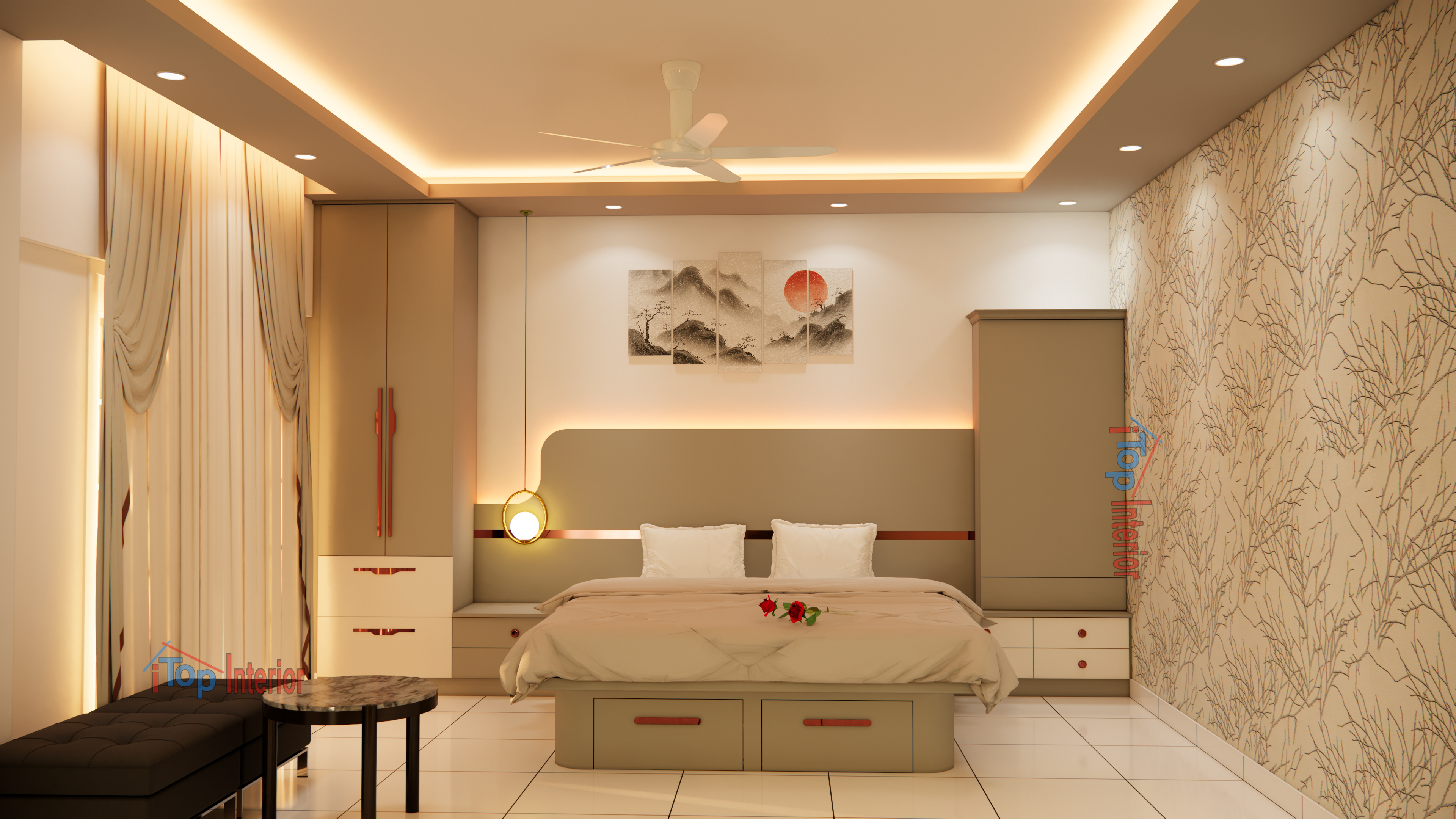 Designing a Master Bedroom Interior: Creating your Relaxing Haven.