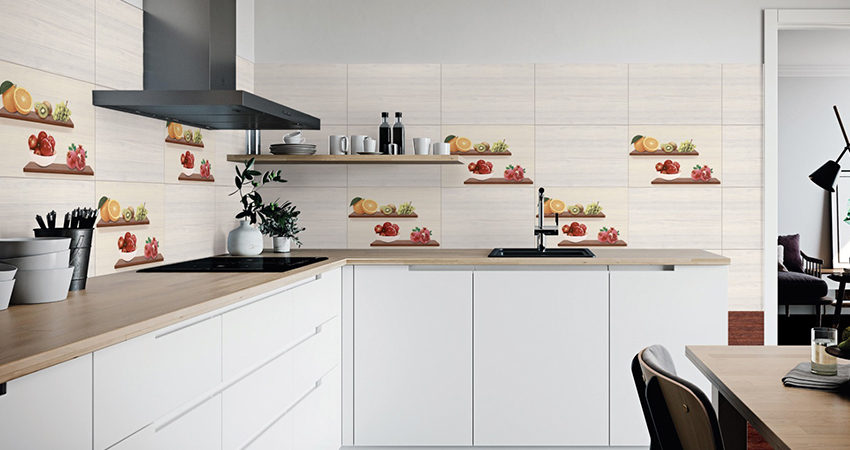Kitchen wall tile
